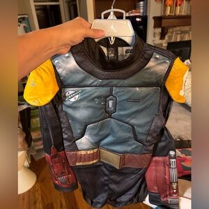 Star Wars Kids Boba Fett Costume - sz 9-10 youth